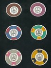 Benny Binion s Horseshoe Club Chip Set  25  50  1  5  25  100  500  1 000  5 000