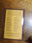 1967-68 Nhl Hockey Pocket Schedule Booklet Very Clean Inside See Pics For Cover