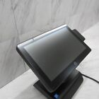 Hp Rp2 Retail System 2030 Pos Touchscreen Aio Computer W  Adapter Stand   Msr