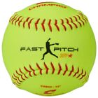Champro Csb65 Durahide Cover 12  Practice Softballs In A Black Bucket     18 Balls