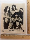 Uriah Heep 8 x10  Publicity Press Photo B w Glossy Vintage Original Bronze Ati