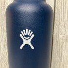 Hydro Flask Standard Mouth Insulated Water Bottle 21oz Stainless Steel Navy Blue