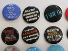 Funny Humorous Sarcastic Pins Buttons Lot Of 24 From Hot Topic Old