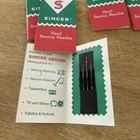 6 Packages Of Singer Hand Sewing Needles 3 Per Pack Vintage New