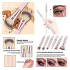 64pcs Pink Makeup Brushes Set With Case Professional Foundation Concealers Ey   