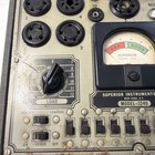 Superior Instruments Tube Tester Model 1240    Used