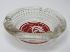 Vintage Mgm Grand Hotel Casino Glass Ashtray Clear Lion Logo Las Vegas  p16