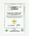 2026 Christian Lundgaard Signed 4 10 Grn Signature Series Indy Car Parkside Card