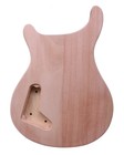 Fit Diy Electric Guitar Body Mahogany flame Maple Veneer Unfinished