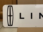 Lincoln Car Sign Metal Double Sided Gas Oil Tools Parts Tire Garage Wall Decor