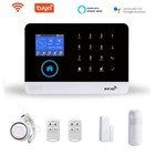 Tuya Smart Life App Wifi gsm Wireless Home Security Burglar Alarm System Camera