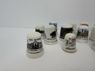 Vintage Souvenir Thimbles From The U s  Lot Of 24