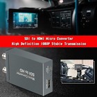 1 Sdi In To 2 Hdm   Sdi Out Mini Hd Video Micro Converter Audio Switcher     