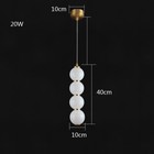 Led Pendant Light Glass Chandelier Lighting Bar Lamp Dinning Room Ceiling Lights
