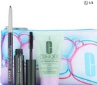Lot Of 5 Clinique 4 Piece Gift Set Travel Bag Face Wash Mascara   Eyeliner New