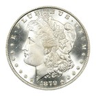 1879 S Morgan Silver Dollar  1 Brilliant Uncirculated Bu 90  Silver