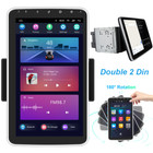 Double 2din Rotatable 10 1   Android 13 Touch Screen Car Stereo Radio Gps Wifi