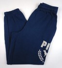Victoria s Secret Vs Pink Lounge Sweat Pants Logo Navy Blue Small S