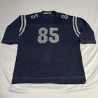 Vintage Tommy Jeans Hilfiger Hockey Football Jersey 3 4 Sleeve Mens Sz Large