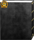 Magnetic Self-stick 3-ring Photo Album 100 Pages  50 Sheets   Black