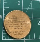 Labor Union Hall Dedication Good Luck Pocket Piece Token Coin Medal