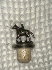 Blanton s Single Barrel Bourbon Bottle Horse   Jockey Cork Stopper Letter B