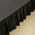 Bed Skirt Queen Size Ruffled Bed Skirt With Split Corners  Queen Bed Skirts 14 I