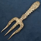 Antique Gorham  twist   Scroll  Hollow Sterling Bread toast Fork - Free Ship Usa