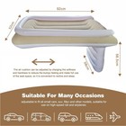 Kids Car Seat Is Safe And Comfortable Toddler Seat Travel Bed Booster Seat