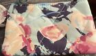 Vera Bradley New Ultralight Zip Id Case   Lanyard Floating Blossoms