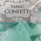 Teal Fabric Flower Butterfly Confetti Table Decorations Wedding Party New