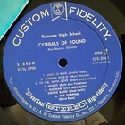 Ken Rasner Cymbals Of Sound Custom Fidelity School Jazz Ramona High Shrink Vg nm