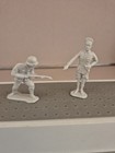 Marx Vintage Wwii German Toy Soldiers  54mm  4 In 4 Poses