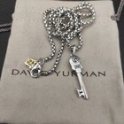 David Yurman 27mm Glory Guardian Necklace  Chain Is 3mm Thick And 50 5cm Long