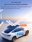 Tesla Model Y 3 Sun Shade Roof Window Uv Protection Privacy Screen Set Car
