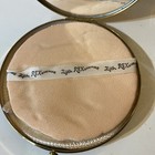 Rare Vintage Rex 5th Avenue Powder Compact Gold Tone Quilt Flower De 4    Diameter