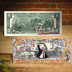 Donald Trump Money And Dreams Genuine  2 U s  Bill Pop Art - Signed By Rency 