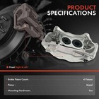 2pcs Disc Brake Caliper For Subaru Impreza Wrx Sti 2004-2007 Front Left   Right