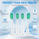 Toothbrush Heads With Tao Clean Toothbrush-medium Soft Bristle Adult Refill T