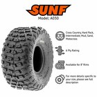 Sunf 22x10-8 Atv Utv Tire  22x10x8 Knobby Tubeless 6 Pr A030 - Pair Of 2