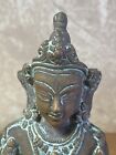 Antique  Hindu  Bronze Buddha Statue Rare