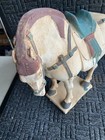 Vintage Chinese Traditional Tang Horse Statue Matte  Pottery