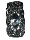 Antique Floral Art Nouveau Sterling Silver Match Safe Vesta Case