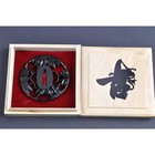 Bamboo Tsuba Iron Alloy Japanese Sword Guard