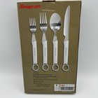 Snap On Box End Wrench 4pc Flatware Set 18 0 Stainless Steel Silverware New
