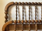 1988 Ethan Allen Spool Headboard Solid Maple Jenny Lind Spindle Full Size Honey