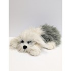 Dakin Lowrankin Friends Old English Sheepdog Plush White Grey Shaggy Dog 16 
