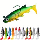 10pcs Soft Bait Rubber Fishing Lures   Artificial Sinking Swimming Lures