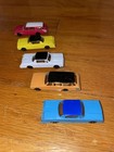 Vintage Bachmann 1 87 Scale Plastic Cars For Ho Train Layout - Lot Of 5