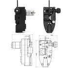 24v Dc Wire Feeder Motor Assembly For Hobart Handler 125 Mig Welder